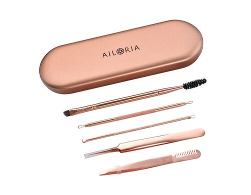 Ailoria PURE Gesichtsreiniger/Eyebrow Tool Rosegold