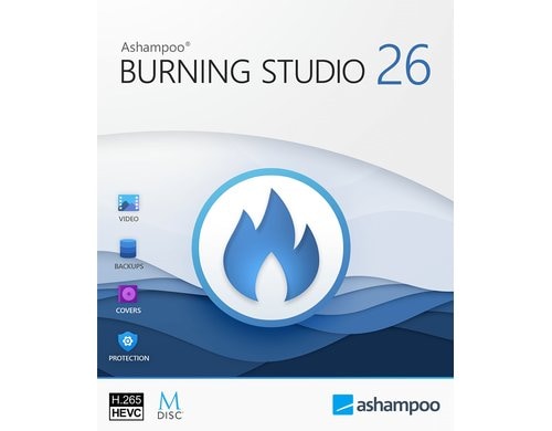 Ashampoo Burning Studio 26 ESD, Vollversion, 1 PC