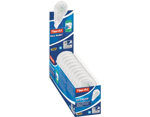 Tipp-Ex Easy Refill Korrekturroller Ersatz 14mx5mm, Box à 10 Stk.