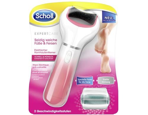 Scholl Hornhautentferner Expert Care purple effizient, schnell, mühelos