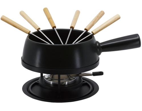 Kadastar Käsefondue-Set Pure 9 teilig, Keramik, Ø 22 cm x 7.5 cm