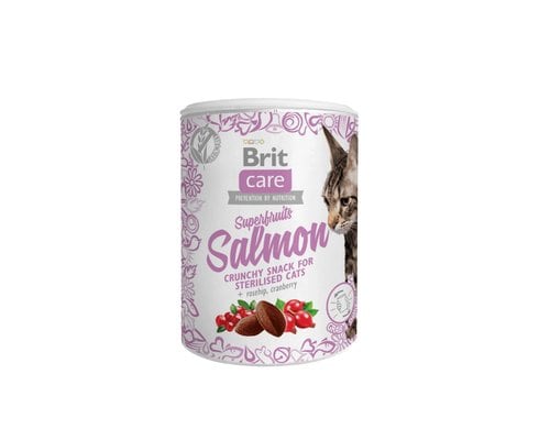 Brit Care Snack Superfruits Salmon 100g