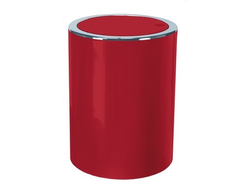 Kleine Wolke Schwingdeckeleimer Clap ABS Kunststoff, 5 Liter, Granat