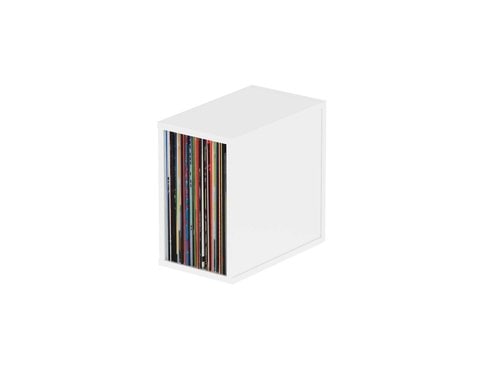 Glorious Record Box 55 MDF weiss 55 LPs