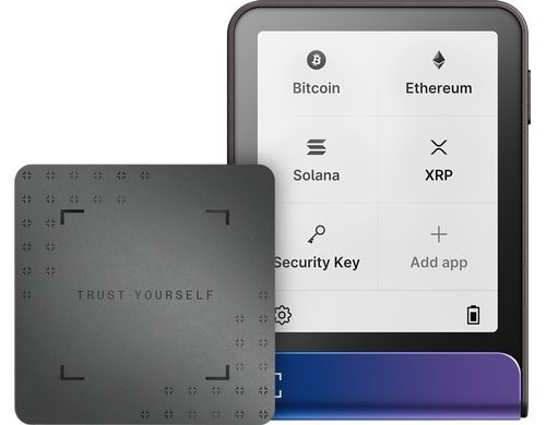 Ledger Flex Neptune Blue inkl. Recovery Key Krypto-Wallet mit Recovery Key