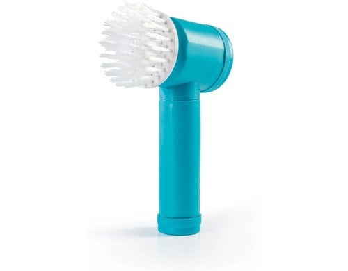 CLEANmaxx Akku-Reinigungsbürste 3.7V 7-Teilig - blau/weiß