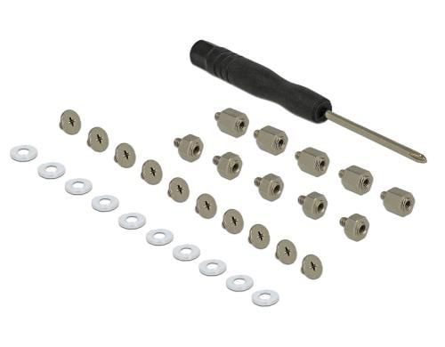 Delock Befestigungsset 31teilig für M.2 SSD Montage von M.2 SSDs & Module in div. Slots