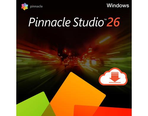 Pinnacle Studio 26 Standard Windows,Voll., ESD, ML