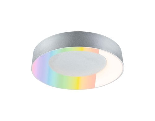 LED Deckenleuchte Smart Home Zigbee 3.0 44 RGBW+ 1750lm 230V 20W dimmbar Alu matt