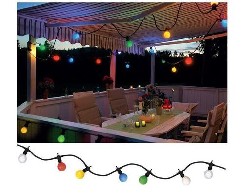 Schönenberger LED Lichterkette, 15m IP44/55, Multicolor, 15 Leds, 1500cm