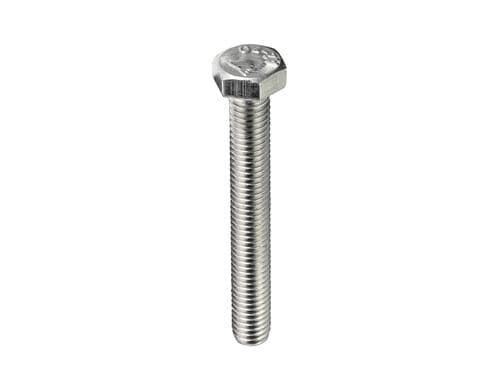 Krafter Sechskantschrauben mit Muttern M 6x 20 mm DIN 933 A2 Edelstahl rf 4 ST