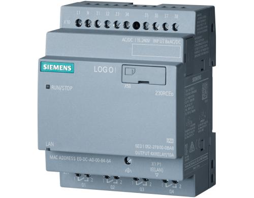 Siemens LOGO! 8.4 Grundgerät 230RCEO 115/230V AC/DC, 8 Eing., 4 Ausg.