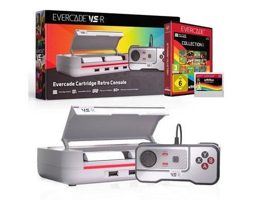 Blaze Evercade VS-R Solo Activision Bundle Retro-Gaming-Konsole und Activision 1