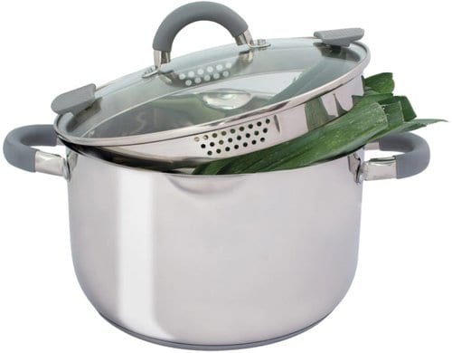 Gerona Exklusiv Topf 3 Ltr. Topf mit Glasdeckel