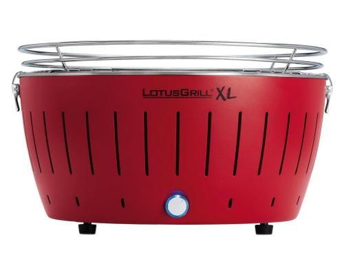 LotusGrill Tischgrill XL, feuerrot 40.5 cm Grillfläche, mit USB