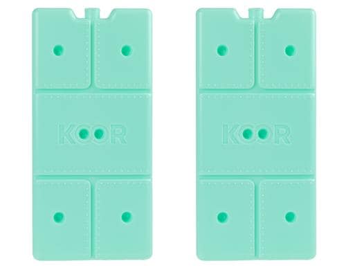 KOOR Kühlelement Arctico L Duopack Min Grün 2x525g, 250x120x20mm