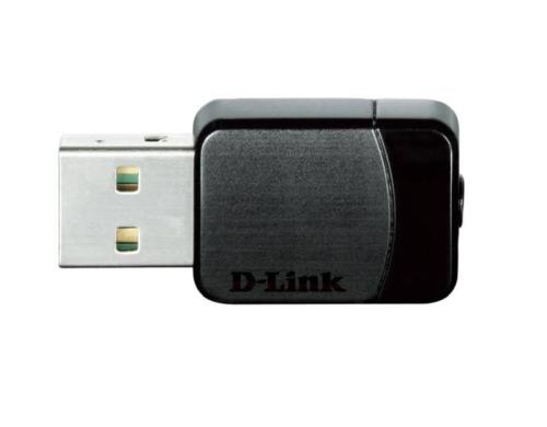 D-Link DWA-171: WLAN-N 11ac Adapter USB Micro,bis 433Mbps, Dualband, WEP, WPA, WPA2