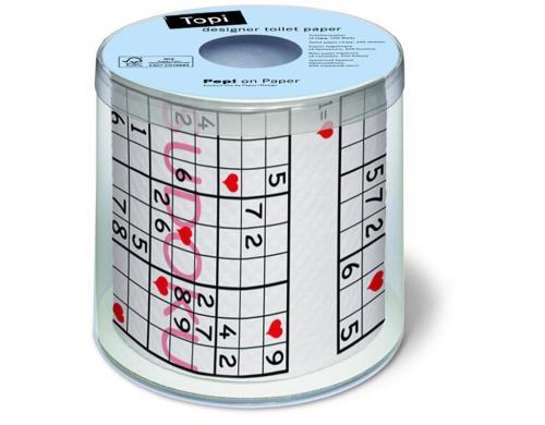 Paper + Design Toilettenpapier Sudoku 1 Rolle à 200 Blatt