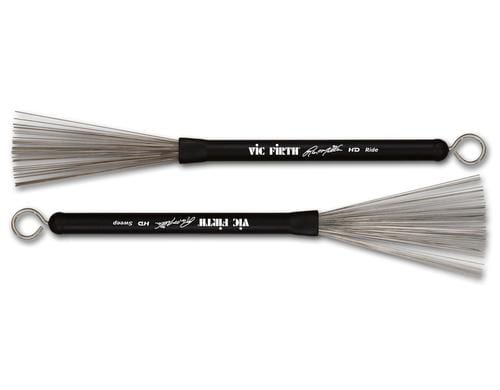Vic Firth VFRMWB Brushes RMWB Russ Miller Besen, Paar, Signature
