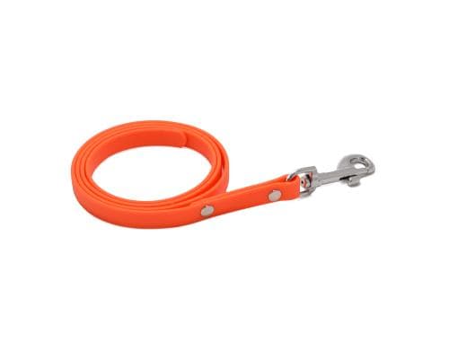 dogsmart Leine BioThane 5m, 12mm neon orange, mit Handschlaufe