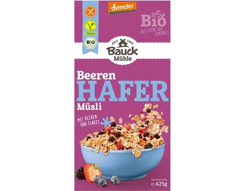Hafer Müsli Beere glutenfrei 425 g