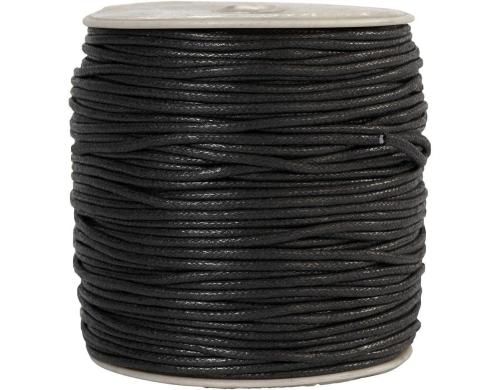 Creativ Company Baumwollkordel 100 m D:2 mm, schwarz, 100 m