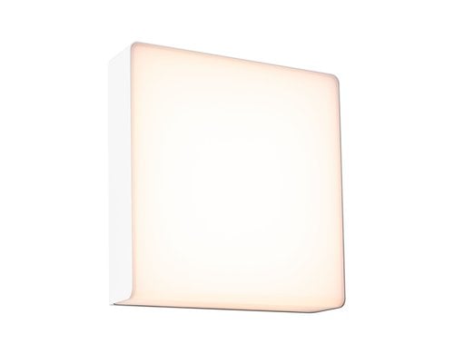 Paulmann LED Aussenwandleuchte Azalena 3000K 8,5W 700lm 230V Weiss Kunststoff, Alu