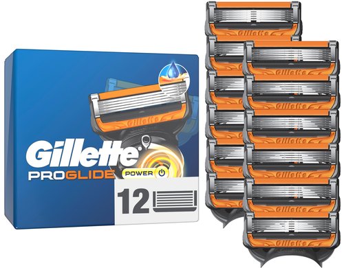Gillette Proglide Power Systemklingen 12er 12 Stück