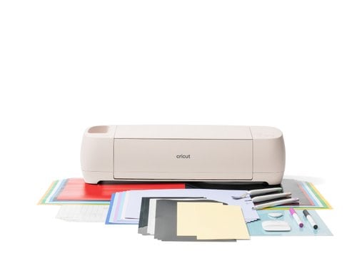 Cricut Schneideplotter Explore 4 Essential muschelweiss, inkl. Bundle