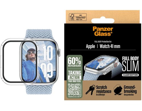PanzerGlass Full Body Case Slim Transparent für Apple Watch Series 10 42mm