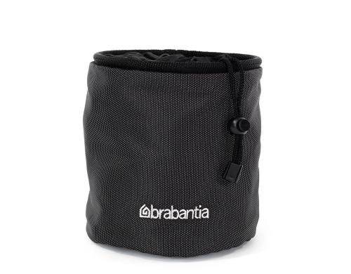 Brabantia Wäscheklammerbeutel schwarz mit praktischem Zugkordelverschluss