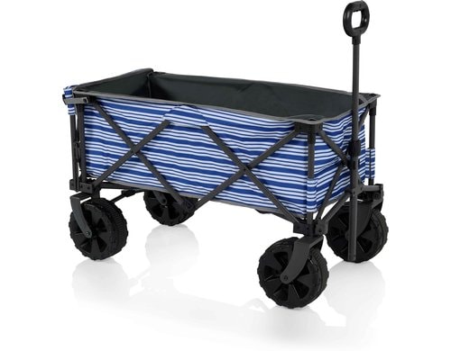 Campart Faltbarer Trolley Saint-Michel Tragkraft 70 kg, mit Heckklappe