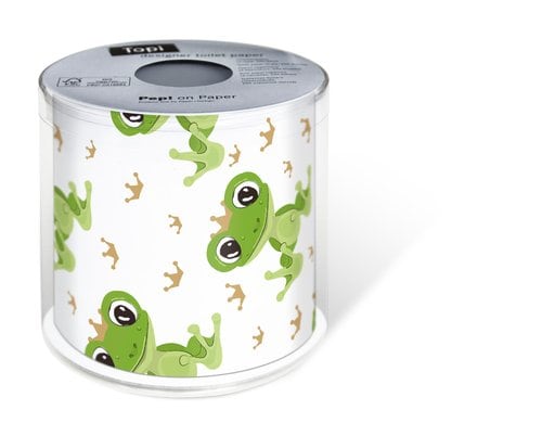 Paper+DesignToiletten-PapierFrogPrince 0.1x22m, 200 Blatt FSC