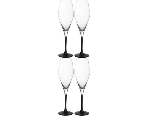 Villeroy & Boch Manufacture Rock Champagner Set 4tlg.