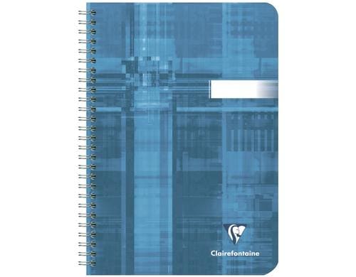 Clairefontaine Spiralheft Matris ass.10 Stk A5, 14,8 x 21 cm, 5 mm kariert, 50 Blatt