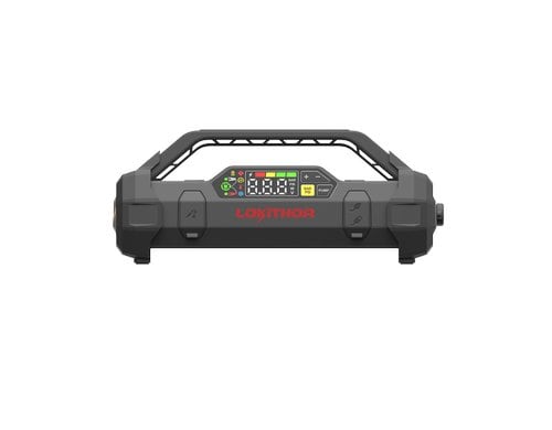 Lokithor 12V 74.37Wh 2500A LiPo Jump Starter With 150PSI Air Inflator