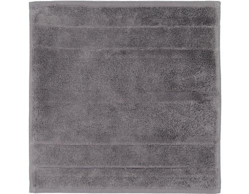 Cawö Seiftuch Noblesse dunkelgrau 30 x 30