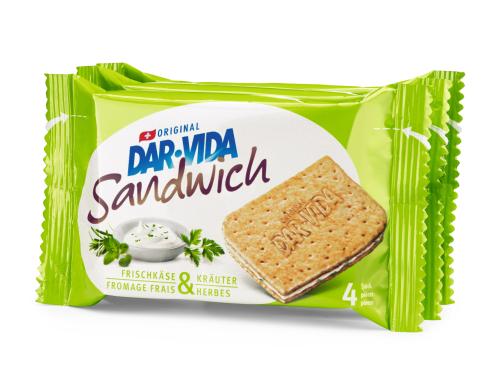 DAR-VIDA Sandwich Frischkäse & Kräuter 195g