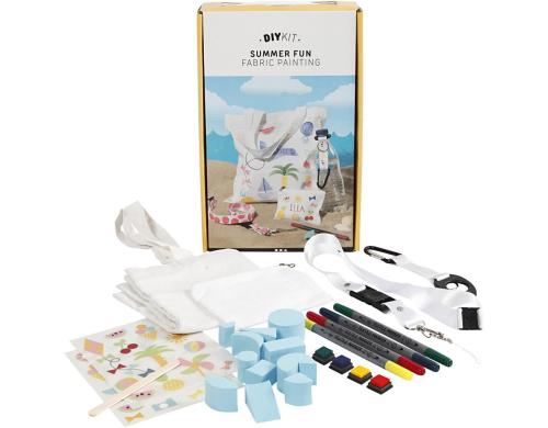 Creativ Company Bastelset Sommer Textil-Set