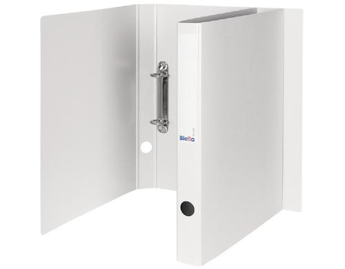 Biella Ringheft Viria  3.1 cm, 2-Ring Format A4, Weiss