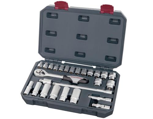 Kraftwerk Steckschlüsselkoffer 3/8 26-teilig