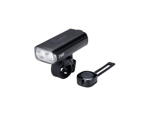 BBB Frontlicht StrikeDuo 2100i Lumen SB-C, 8 Modi, Akkuanzeige, Alu