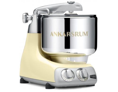 Ankarsrum Küchenmaschine AKM6230C Creme 7 Liter (für bis zu 5 kg Teig), 1500 Watt