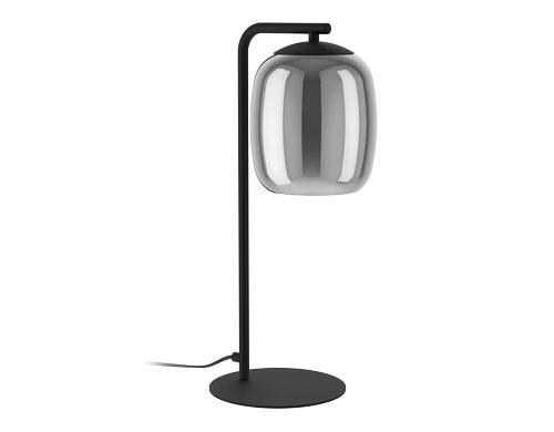 EGLO Tischleuchte CIAMPINO schwarz exkl. E27 1x28W