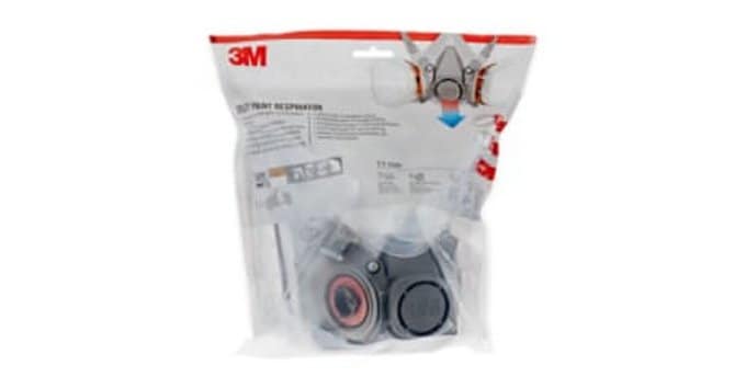 3M Atemschutzmaske 6002KIT-1 A2P2 Organische Dämpfe, m. Filtern