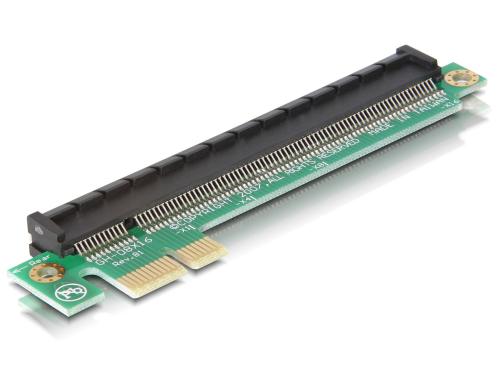 Delock PCI-Express Riser, x1 zu x16 benötigt freien PCI-Express x1 Slot