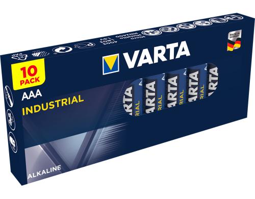 VARTA Industrial Batterie AAA, 1.5V, 10Stk Varta AAA 10er Pack