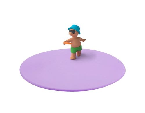 Lurch Glasabdeckung Mein Deckel Summer Fun Finn Frisbee