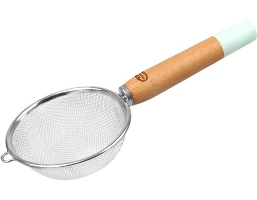 Dr. Oetker Puderzuckersieb 10cm Buche/Edelstahl, D:10x22.5cm