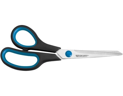 WESTCOTT Schere Easy Grip 21 cm, für Linkshänder